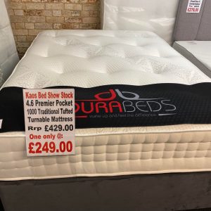 4.6 Premier Pocket 1000 Traditional Tufted Turnable Mattress