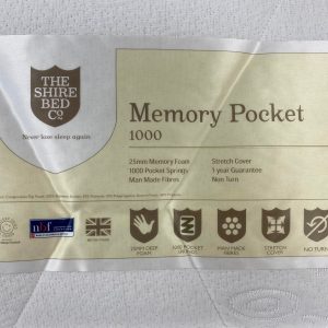 3.0 Shire Beds 1000 Pocket Memory Mattress
