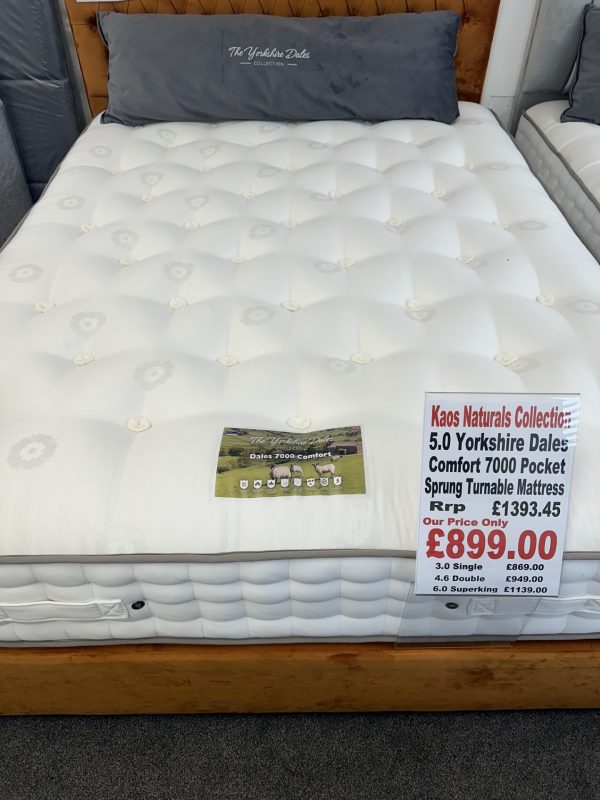 5.0 yorkshire dales 7000 comfort mattress