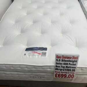 Queen bed in a store box clearance