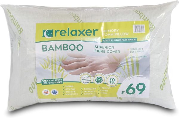 Relaxer bamboo Memory Foam Pillow