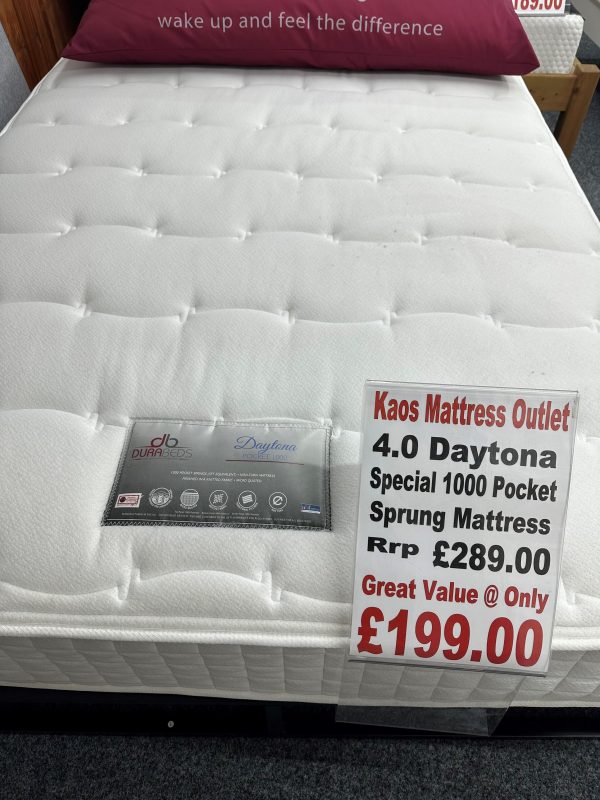 4.0 Daytona Special 1000 Pocket Mattress