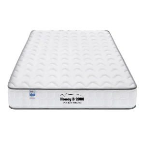 5.0 Honey B 2000 Individually Pocket Sprung Mattress
