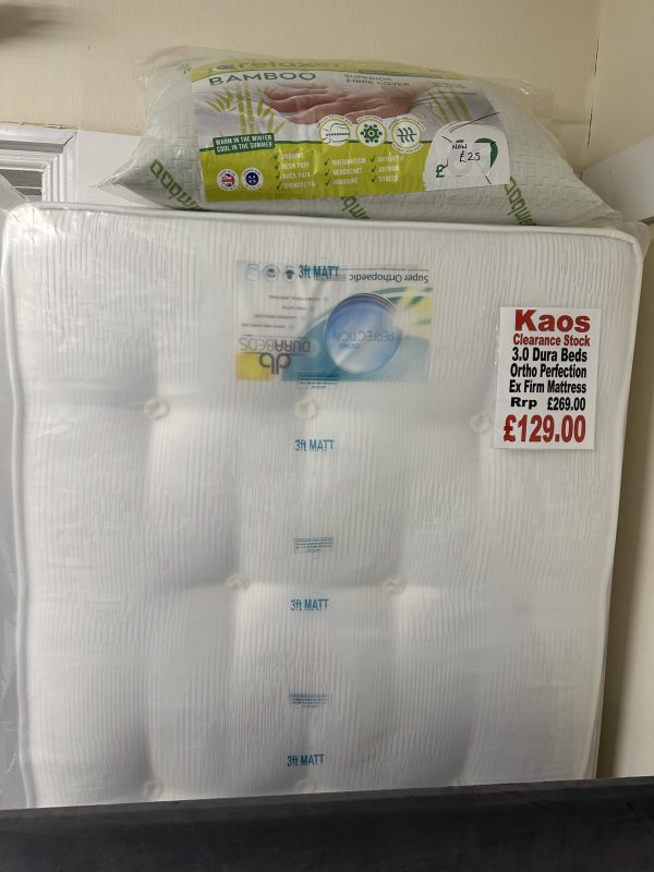 3.0 Dura Beds Ortho EX Firm Mattress