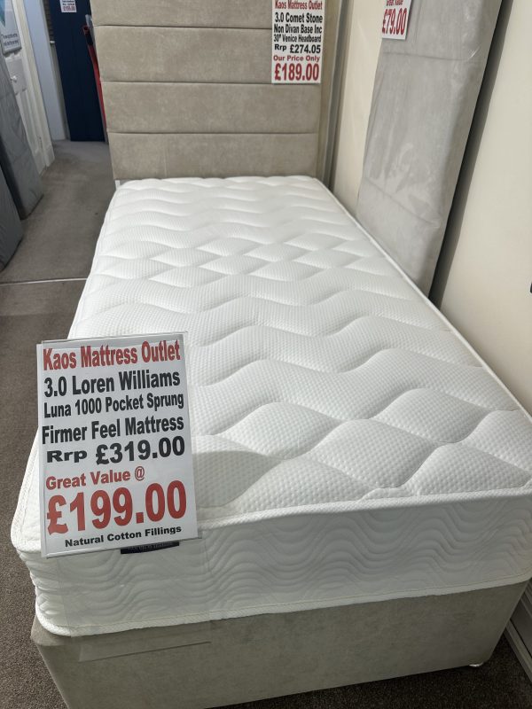 Single Luna 1000 Mattress