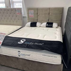 5.0 Monaco Cedar 2 Drawer Divan Base Including 54" Headboard