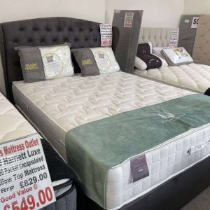 5.0 Westbury Charcoal 2 Drawer Base Including Montreal Headboard