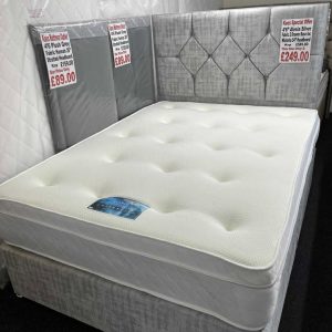 4'6'' Astrid 1000 Pocket Memory Medium - Firm Mattress