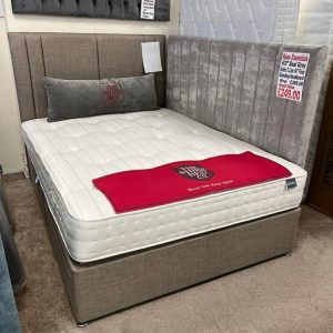 5'0'' Kingsize Shire Beds 2000 Pocket Sprung Ortho Back Care Natural Mattress