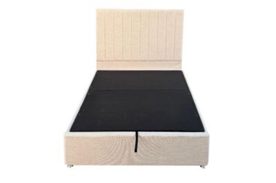 C-line Ottoman Bed Beige